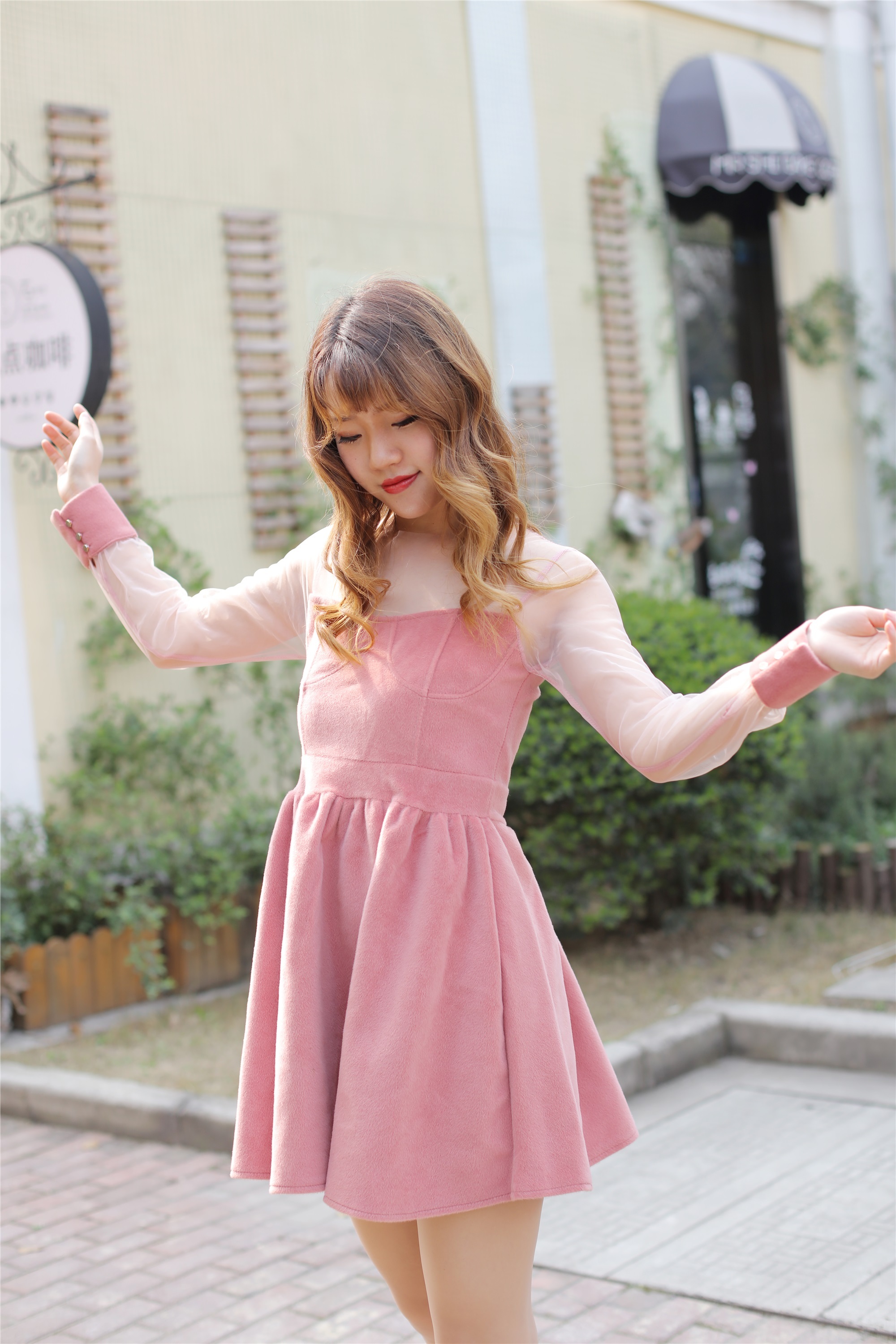 奈丝写真 NO.052 高高-薄纱与丝绒